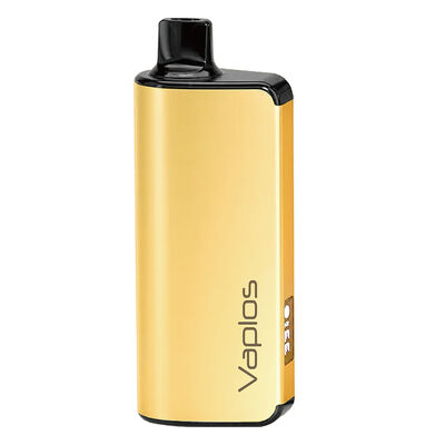 Vaplos Gold Metallic Disposable Vape 15000 Puffs