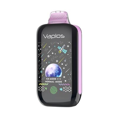Vaplos Dual Mode Disposable Vape Full Screen - Red Frame