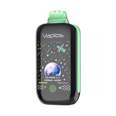 Vaplos Dual Mode Disposable Vape Full Screen - Red Frame