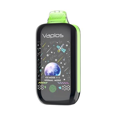 Vaplos Dual Mode Disposable Vape Full Screen - Red Frame