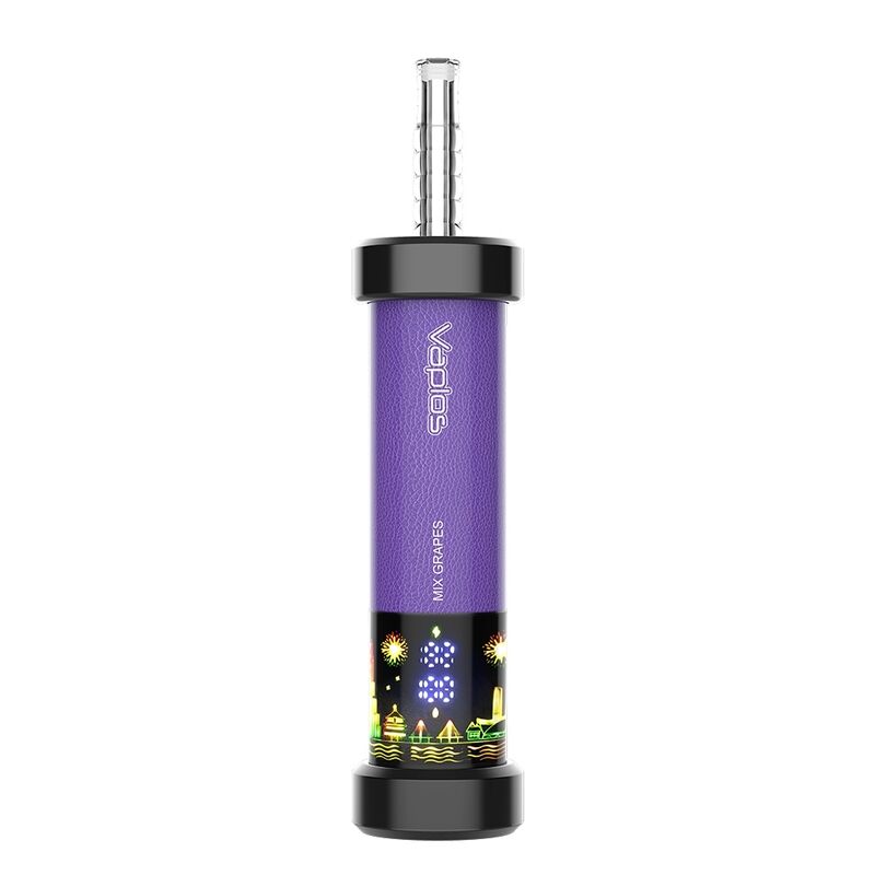 Vaplos Mix Grapes E-Hookah Disposable Vape 20000 Puffs